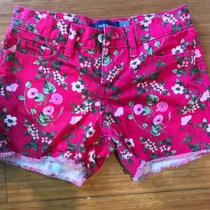 🌸 Old Navy Floral Jean Shorts 🌸 EUC 🌸